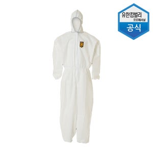 유한킴벌리 A30 크린가드 보호복 후드 흰색 L XL 43033 43035