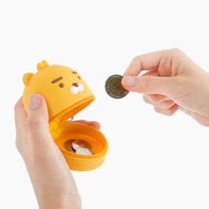 카카오프렌즈 리틀프렌즈 실리콘 키링 파우치