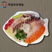 [퀵배송] 노량진수산시장 주문진 회배달(연중무휴/주말,공휴일 가능)