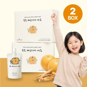 뚜띠프루티 국내산 배도라지즙 배즙 배 도라지 110ml x 30포, 2박스