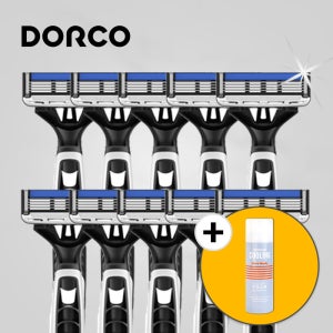 도루코 일회용면도기 페이스4 4중날 10개입