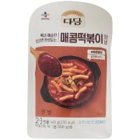 씨제이 다담 매콤떡볶이양념, 140g(2~3인용)