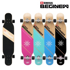 스위스비기뉴 롱보드 41인치 STAR 스타 스케이트보드 티툴+가방