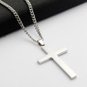 빈티지 팬던트 십자가 크리스천 남자 목걸이