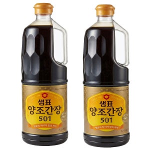 샘표 양조간장 501 1.7L 2개 진간장