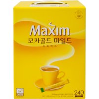 맥심 모카골드 마일드 커피믹스, 2880g(12g x 240개)