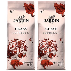 쟈뎅 클래스 에스프레소 1kg x 2개 (홀빈) 원두커피