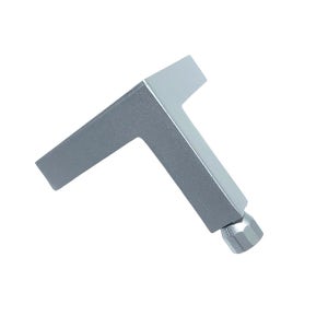 포인트철물 모던 Y자형 가구 다리 쇼파 하부장 조절 발 100mm 실버