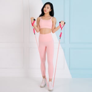 헤이피 튜빙밴드 라텍스 필라테스 고무 헬스 요가 Lv1