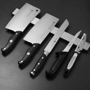 mg-b 무타공 벽부착 자석 칼붙이 칼걸이 스텐레스 조리도구 50cm