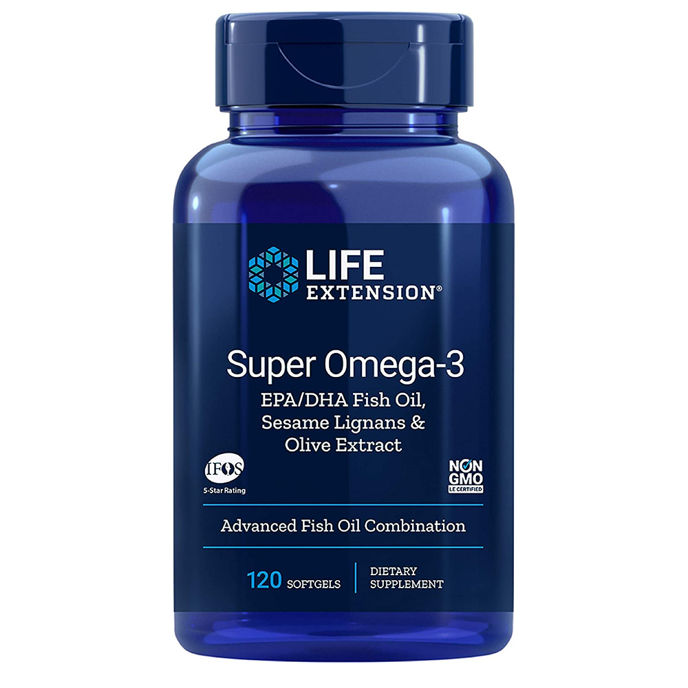 라이프 익스텐션 슈퍼 <b>오메가</b><b>3 이피에이</b> 디<b>에이</b>치<b>에이</b> 120정 Life Extension Super Omega <b>3</b> EPA DHA 120 ct