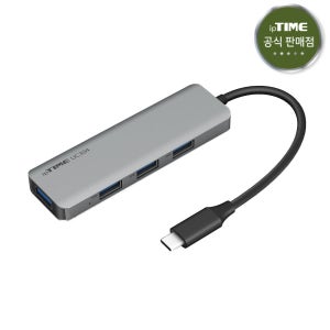 IPTIME UC304 USB3.1 TYPE-C USB3.0 4포트 허브