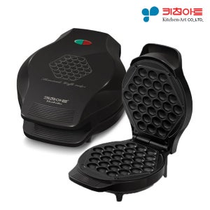 키친아트 버블 와플메이커 KW-81TX 크로플만들기