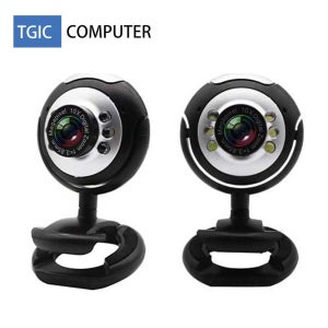 TGIC컴퓨터 DJC-2200 화상카메라 화상캠 웹캠 피시캠 고성능 내장형마이크 방송용 회의용 온라인강의 LCD 노트북 모니터 개인방송 유튜브 영상통화 USB2.0 클립타입