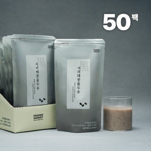 [프로퍼마켓] 서리태콩물두유 오리지널, 190ml, 50개