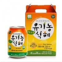 삼육 유기농 식혜 238ml 12캔 선물세트 비건 Vegan