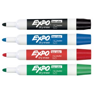 EXPO 보드마카 Bullet팁(청/1자루/SANFORD)