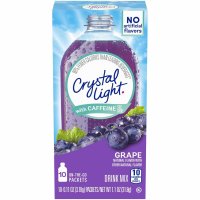 Crystal Light 크리스탈라이트 카페인 포도 10개입 31.8g 12팩