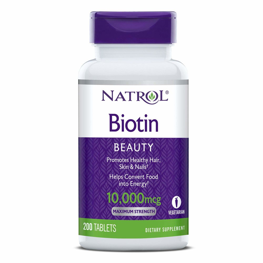 Natrol Biotin Beauty 나트롤 비오틴 뷰티 10000mcg 타블렛 200정