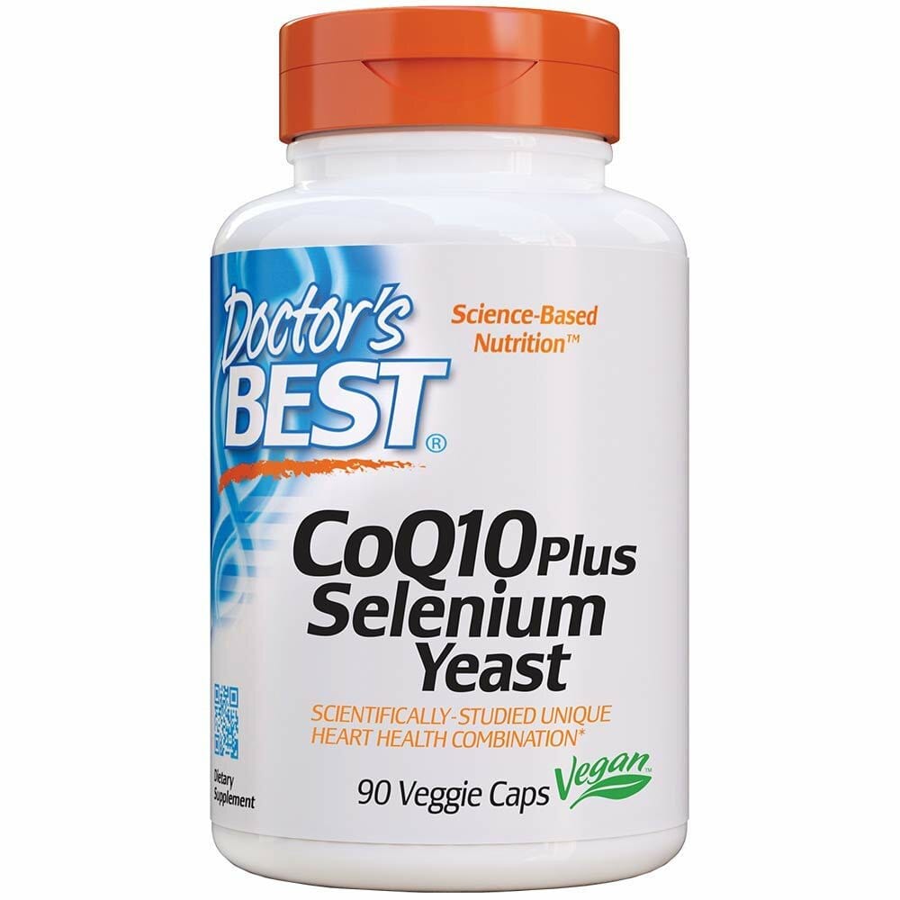 닥터스베스트 <b>CoQ10 Plus Selenium Yeast</b> CoQ10 플러스 셀레늄 효모 베지캡 90정