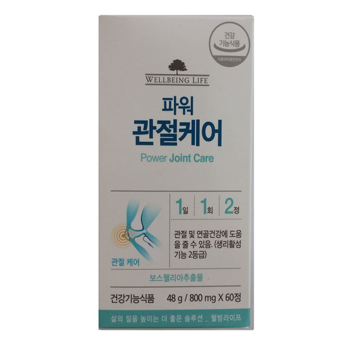 웰빙라이프 파워 관절케어 60정/N