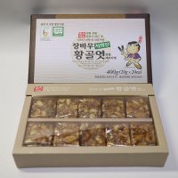 땅콩깨조각엿 400g(20gX20개) / 국산 100%(쌀+옥수수+맥아+볶음땅콩+볶음참깨) / 100년 전통 장바우치악산 황골엿 / 대한민국 식품명인 제70호 김명자