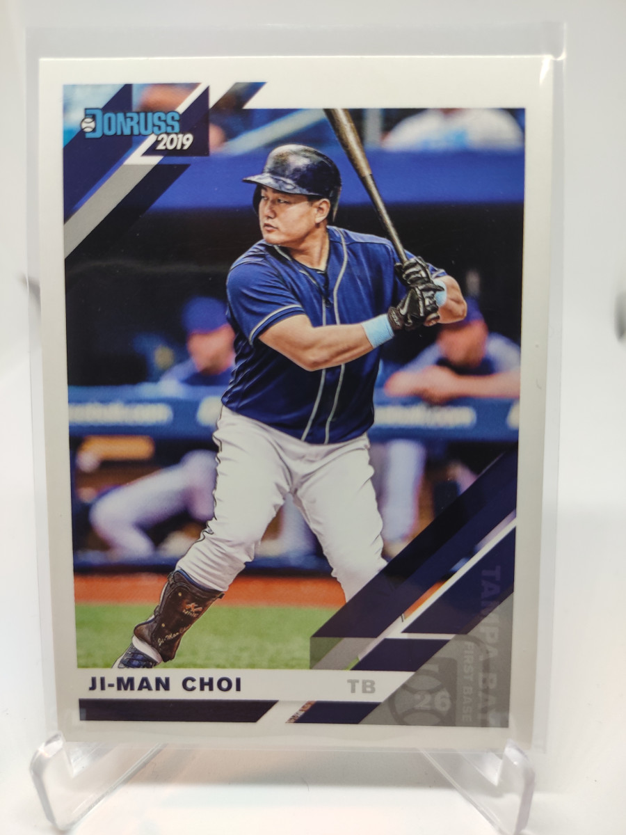 2019 Donruss 최지만 Ji-Man Choi 149번 탬파베이 레이스 MLB 카드