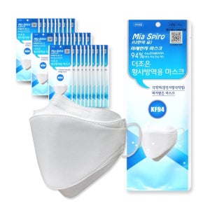 [50매] KF94 더조은 마스크 보건용 화이트 대형 국산 황사방역 숨편한