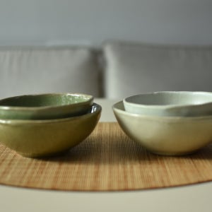 산운 도자기 국산 밥공기, 국그릇