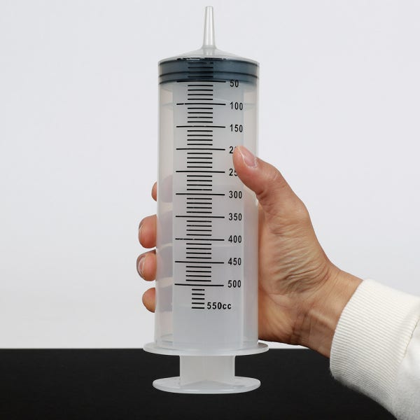 대형주사기 공업용 주사기 파는곳 대용량 대왕 500ml