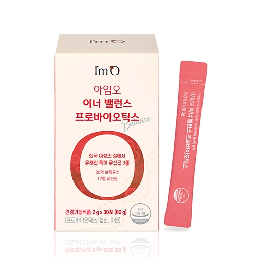 <b>아임오</b> 이너 밸런스 프로바이오틱스 - 여성의 질에서 유래한 특허 유산균함유