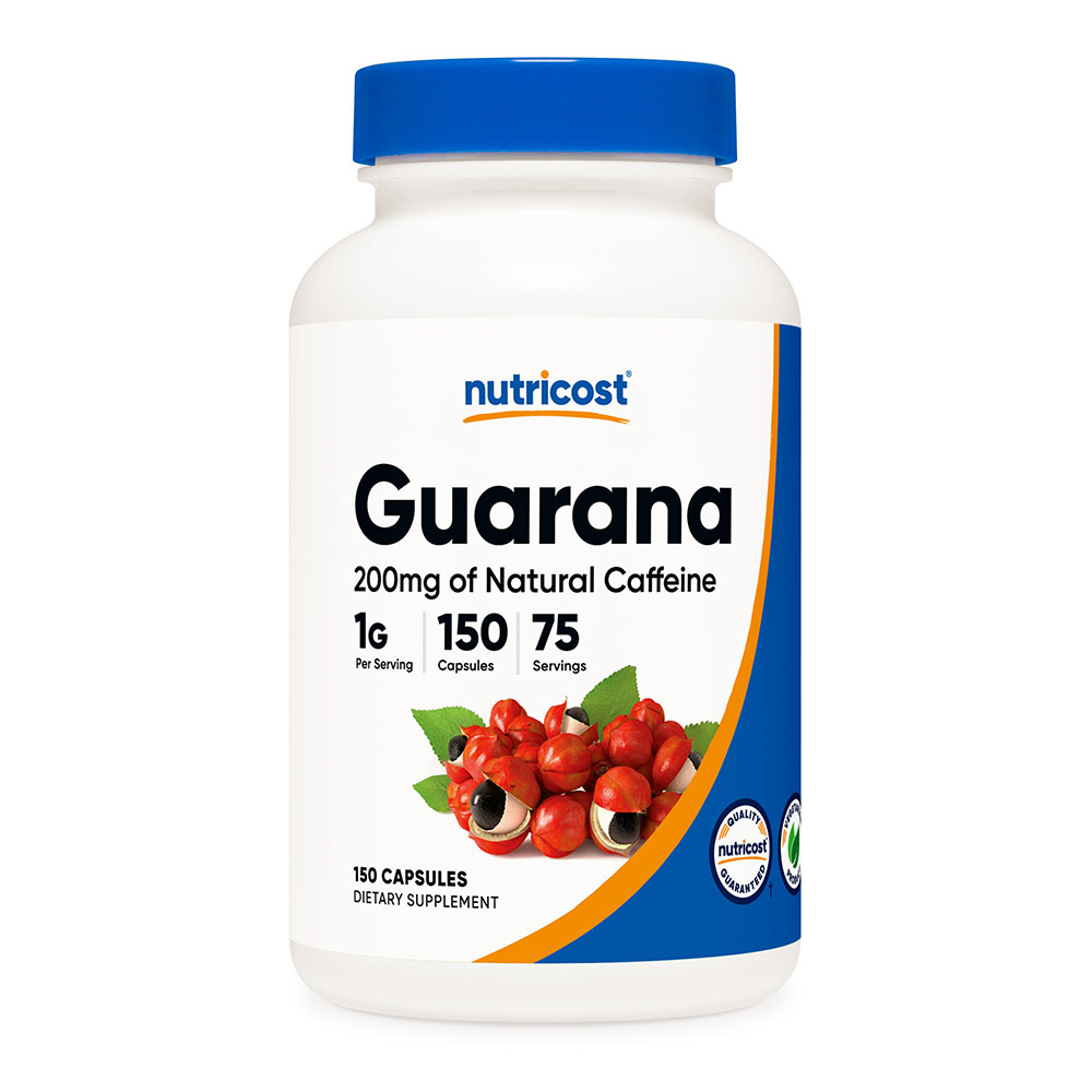 뉴트리코스트 과라나 추출물 1,000mg 150캡슐 75일분