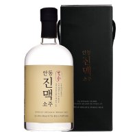 밀과노닐다 통밀 100% 유기농 안동진맥소주 40도 500ml+전용케이스 소주