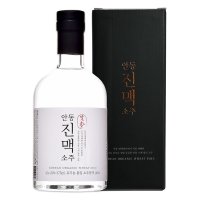 밀과노닐다 통밀100% 안동진맥소주 22도 375ml+전용케이스 유기농 소주