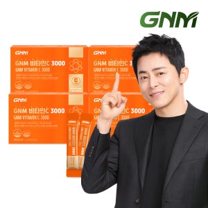 [총 12개월분] GNM 비타민C 3000 / 비타민씨 분말 가루 90포, 4개