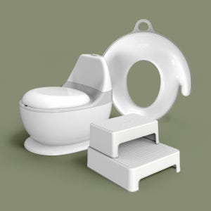 두리 사운드포티 프리미엄 아기변기 + 펭귄 비데겸용 유아변기커버 + 2단디딤대 세트