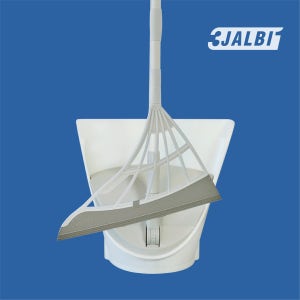 쓰리잘비2 조절형세트 (빗자루+쓰레받기) / 화장실 물기 제거 홈쇼핑 방영