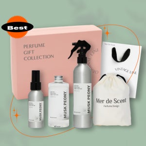 메르디센트 퍼퓸 패밀리 기프트세트 700ml (본품+휴대용+리필액+더스트백)