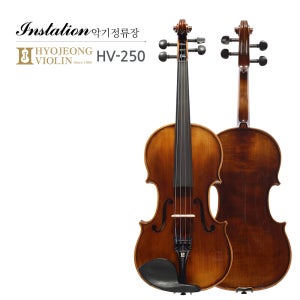 효정 바이올린 HV-250 입문용 연습용 교육용 어린이 / 국산 돌체현 세트 장착