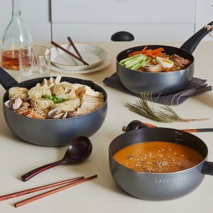 칸 인덕션겸용 라면냄비 이유식 계량 소스팬 가벼운 멀티웍 냄비 20cm