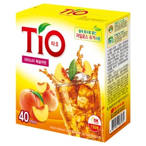 TIO(티오) 아이스티 복숭아(13g40T/동서식품)