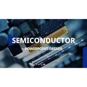 반도체 산업을 주제로 한 혁신적인 Semiconductor PPT 템플릿