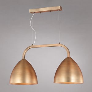 송이 2등 펜던트 조명, 3색상