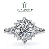 GIA 2캐럿 다이아몬드 반지 결혼 예물반지 - 엘리시아 루샤 HNDR2C206