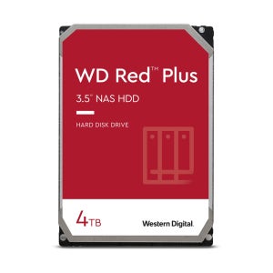 [WD정식인증점] WD RED PLUS 4TB WD40EFZX NAS 서버 HDD +10주년이벤트+