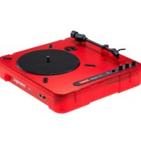 슈프림 포터블 턴테이블 휴대용 엘피판 Supreme Numark PT01 Portable Turntable Red