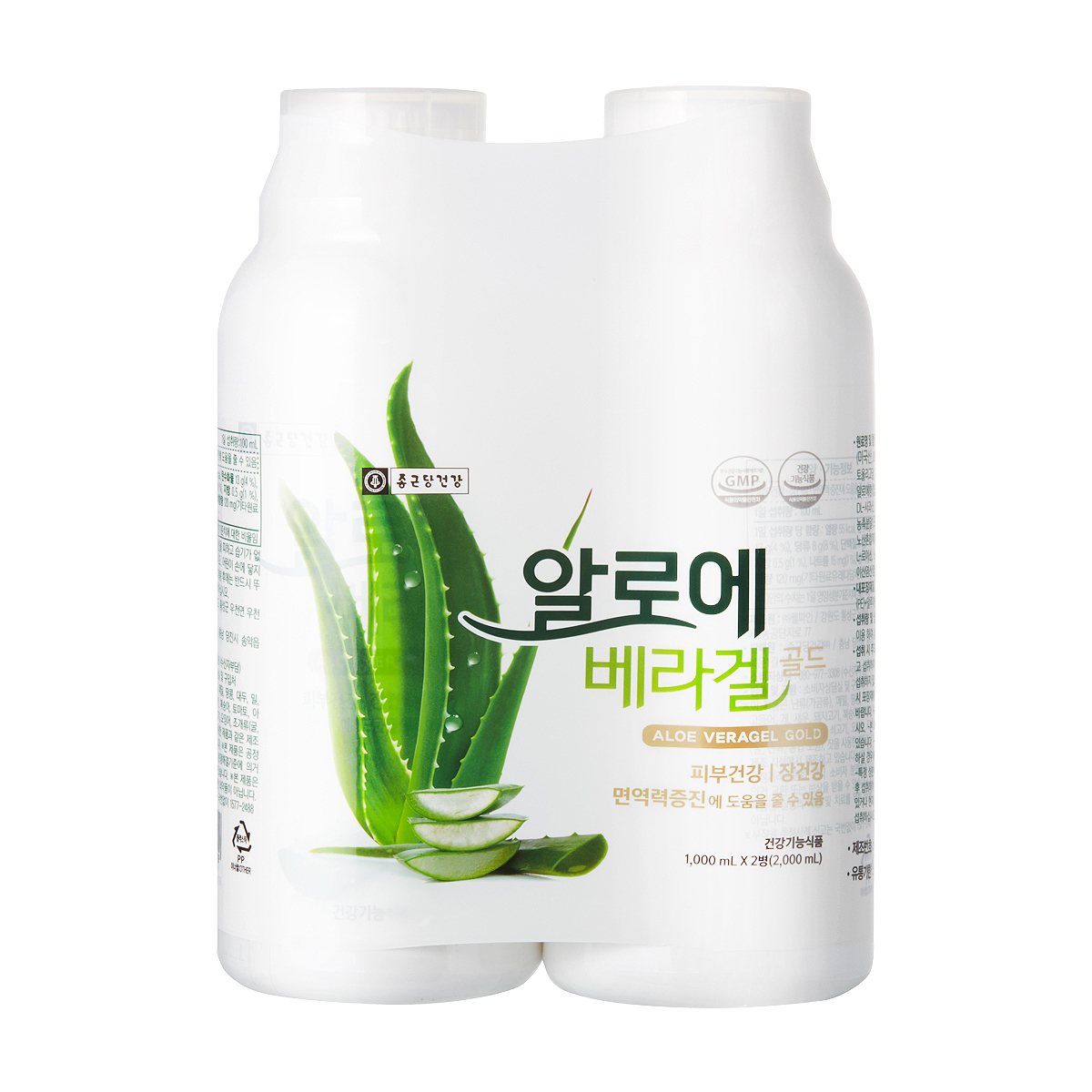 종근당건강 알로에베라겔 골드 1000ml x 2병