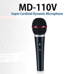 인터엠 MD-110V 하울링억제 주파수보강한 다이나믹마이크