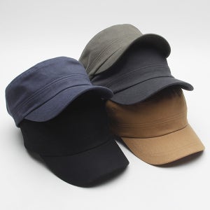 5컬러 심플 퓨리 군모 국내산 남자 여자 밀리터리캡 숏챙 모자