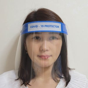(미국수출제품동일)(1개입)국산 페이스쉴드 투명마스크 COVID19 프로텍터